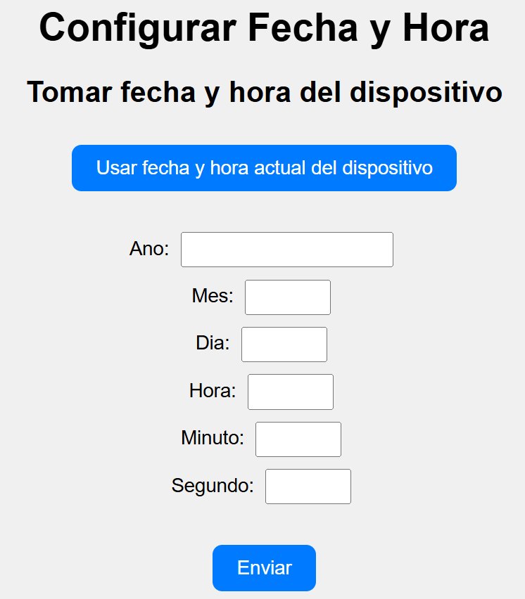 Adquisición de datos servidor2